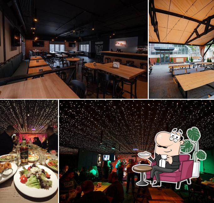 Посмотрите на внутренний интерьер "Амбер"