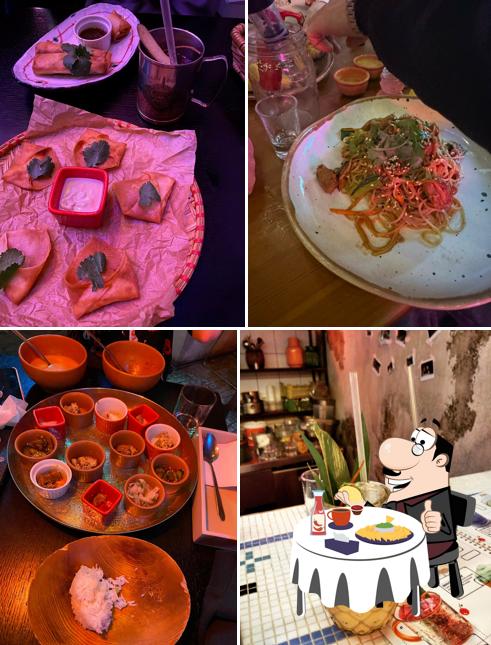 Сырная тарелка в "Баре Neon Monkey"