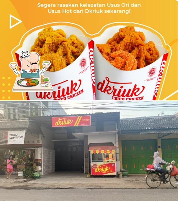 d'kriuk fried chicken Siklepuh