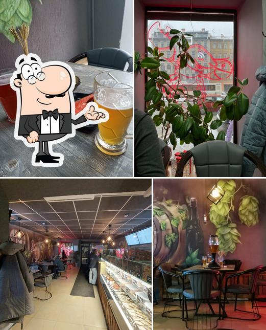 Интерьер "Пиво и Раки"