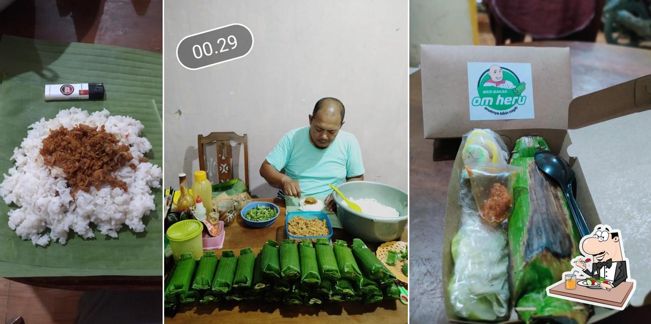 Nasi bakar om heru