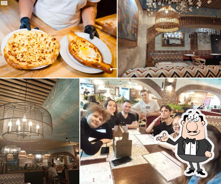 Посмотрите на внутренний интерьер "Старик Хинкалыч"