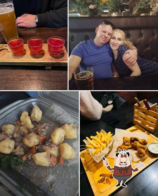 Еда в "Крыльях"