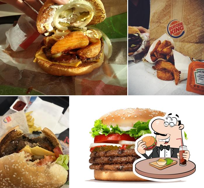 Закажите гамбургеры в "Бургере Кинг"