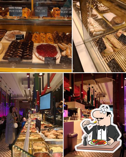 Еда в "Кулинарной лавке Братьев Караваевых"