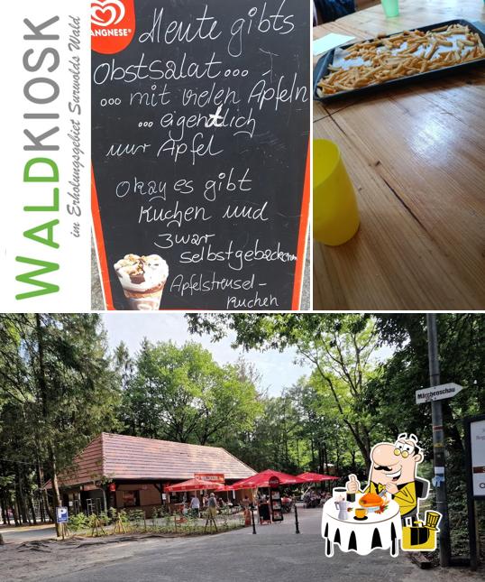 Waldkiosk im Erholungsgebiet Surwolds Wald