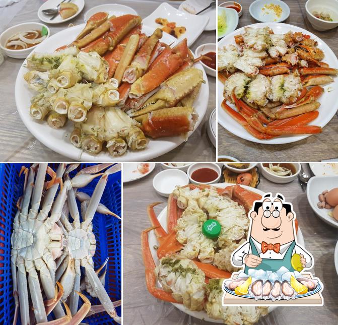 기장시장일등대게