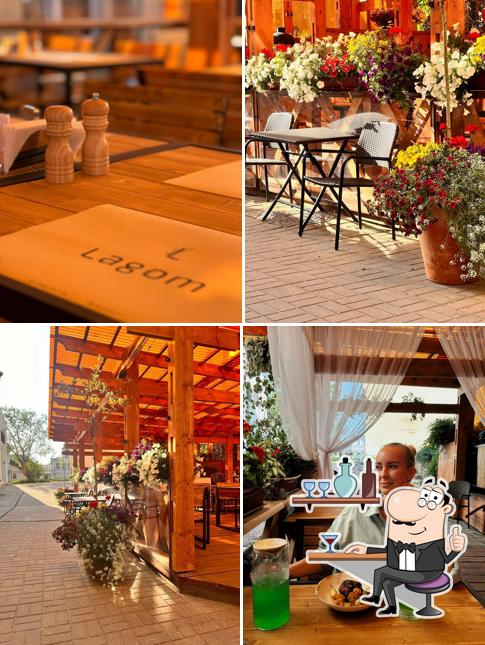 Посмотрите на внутренний интерьер "Lagom"