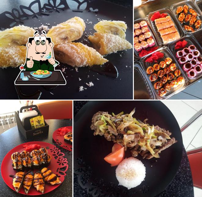 Блюда в "Суши-баре Sushiza"