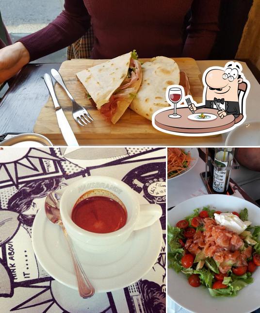 Еда в "Venti136 Milano"