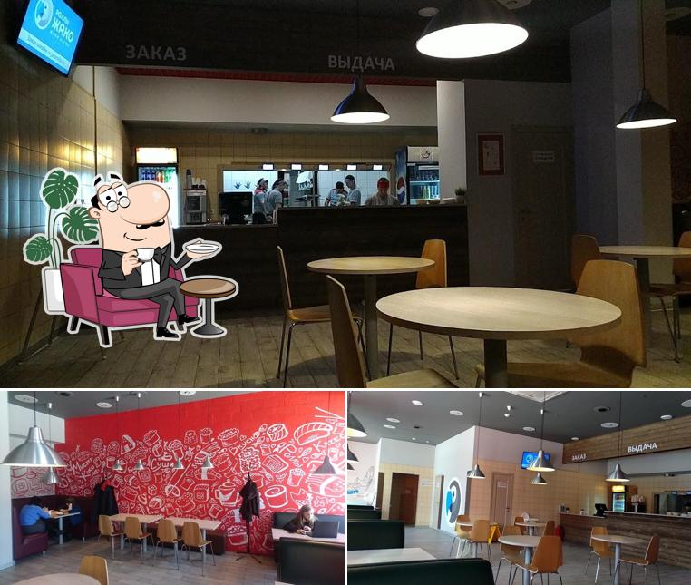 Интерьер "Жако роллы и пицца"