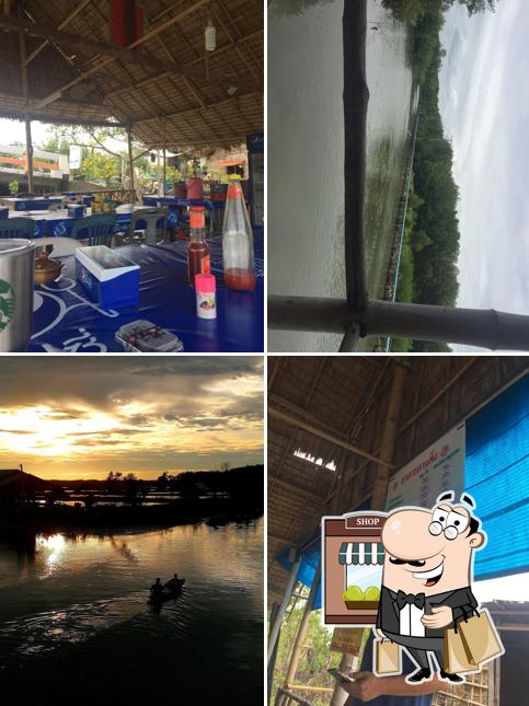 ครัวแจ่มจันทร์ ริมน้ำ บรรยากาศชายเลนบ้านๆ อาหารตามสั่ง
