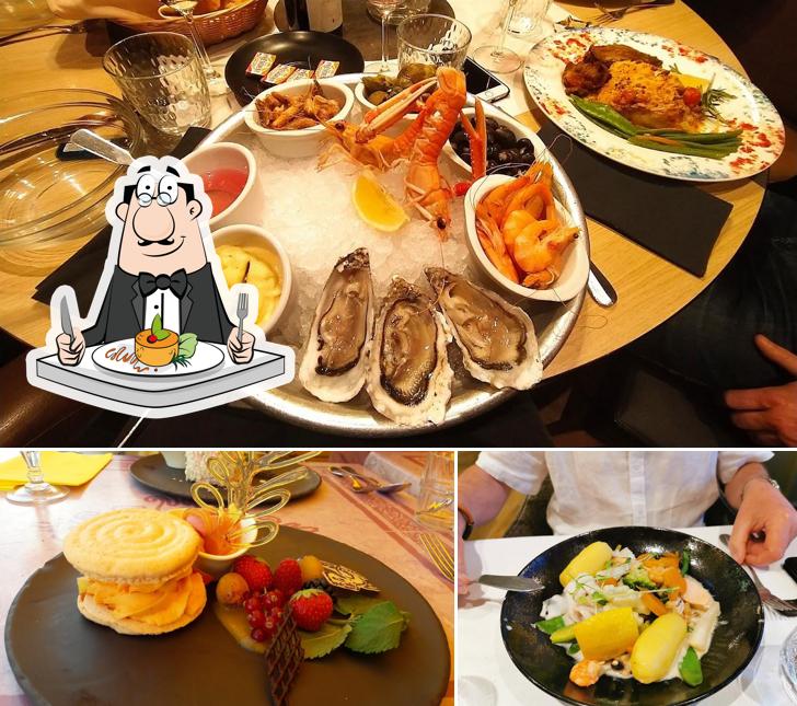 Еда в "Restaurant Brasserie Chez Jules"