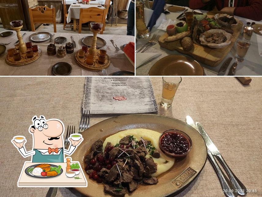 Еда в "Карельской горнице"