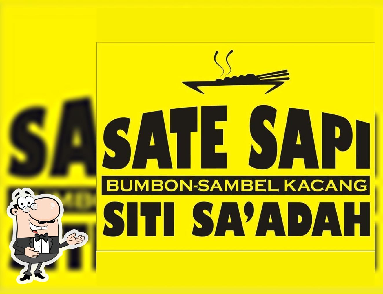 Sate Sapi Bumbon, Sambel Kacang ibu Siti Sa'adah Weleri