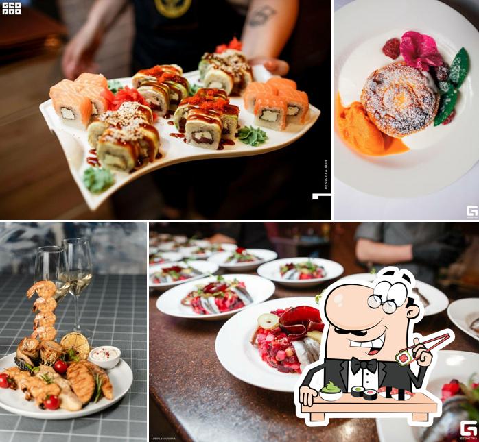 Отведайте разные виды суши