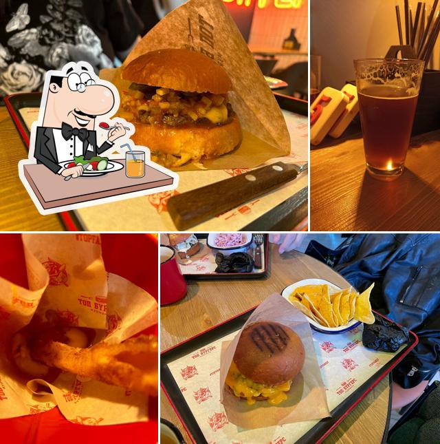 Шоколадный мусс в "Топ Бургерс"