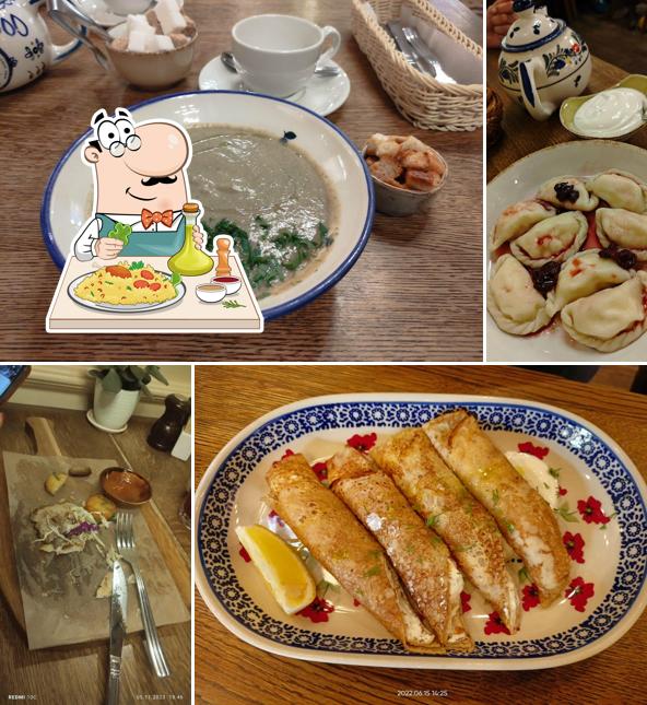 Еда в "Чайной Матрёне"