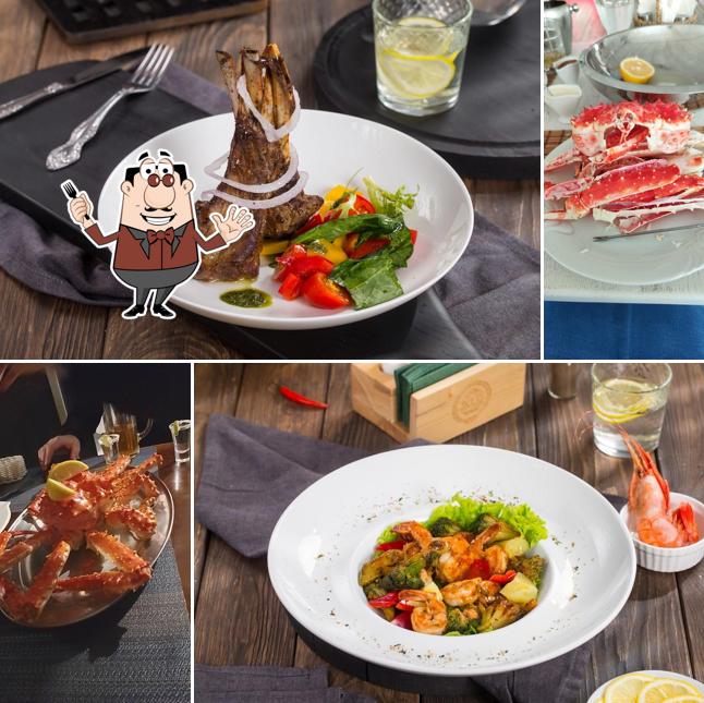 Еда в "Кафе 29 Крабове"