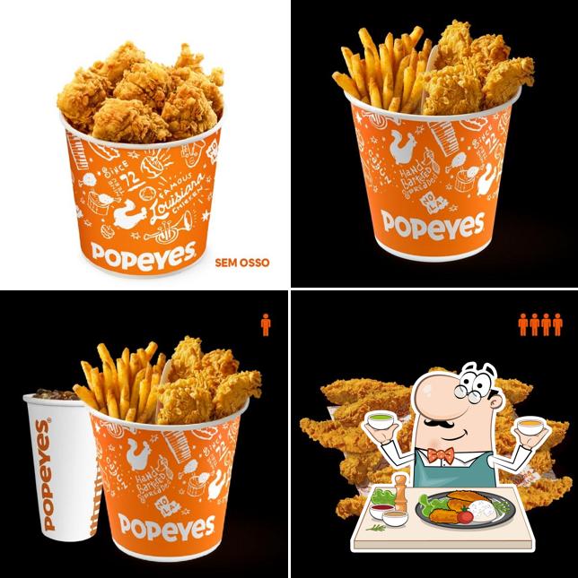Popeyes Frango Frito Shopping Riomar Recife
