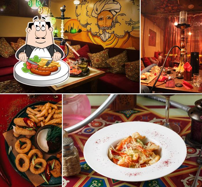 Еда в "Омаре Хайяме"