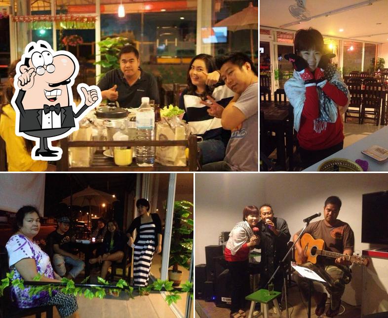 ร้านอาหาร เมืองเทิง ม่วนใจ๋