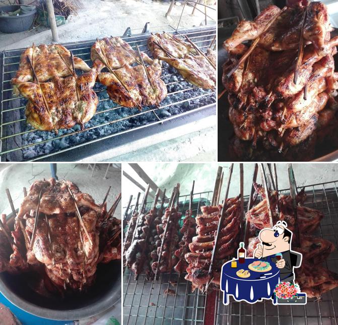 ร้านส้มตำ ไก่ย่างป่าโมกบุรี