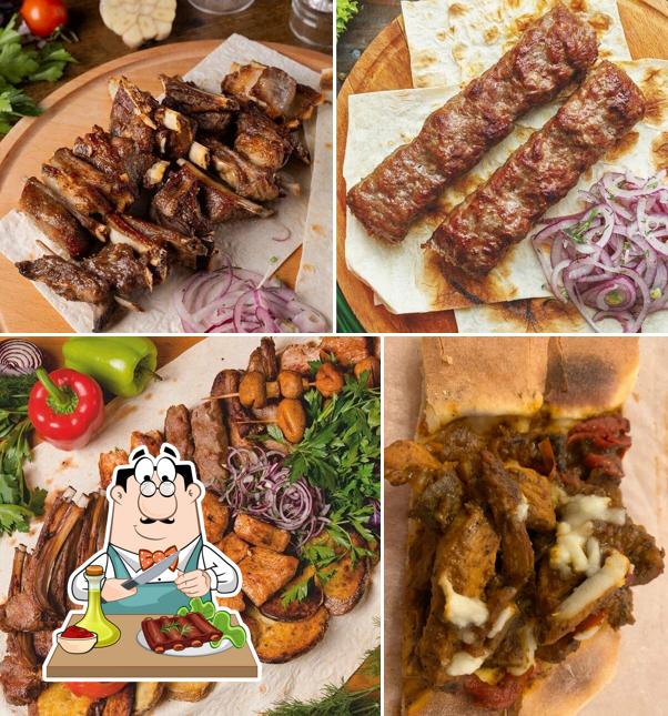 Свиные ребрышки в "Хаце Хаус на Рабочей"