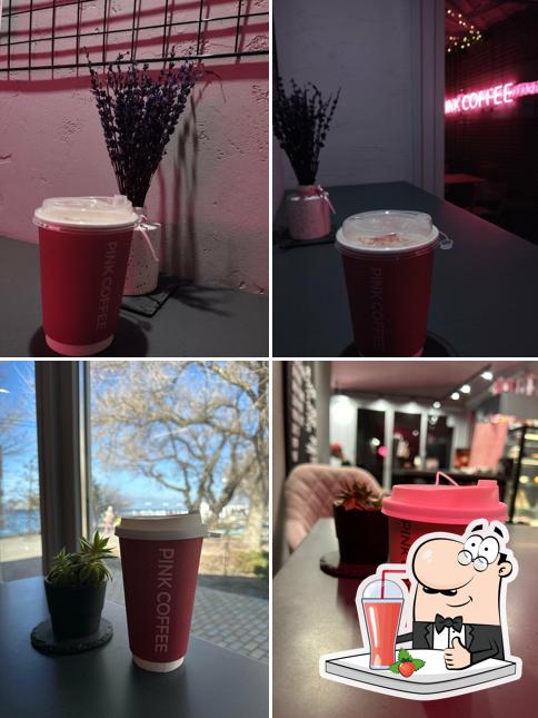 Насладитесь напитками в атмосфере "Pink Coffee"