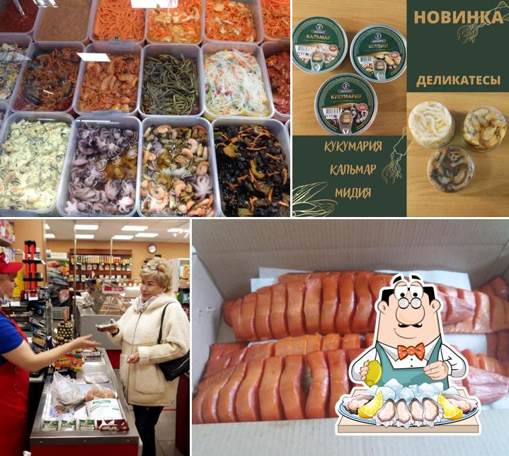 Устрицы в "РыбомироВе"