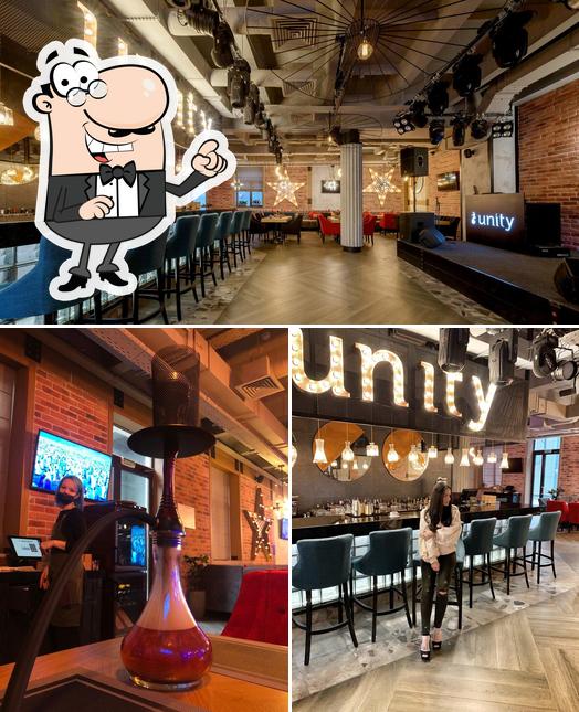 Интерьер "Ресторана Unity_Petrogradka"