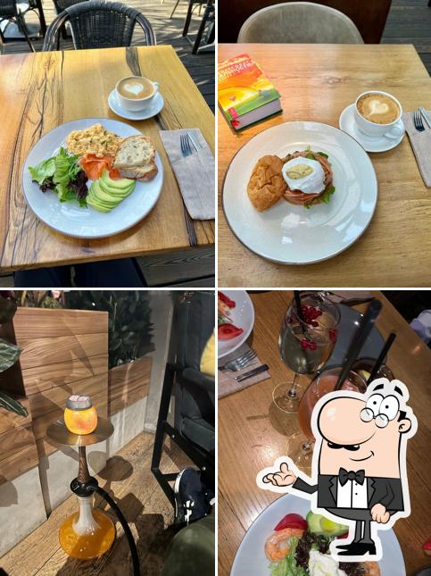 Посмотрите на внутренний интерьер "La Griglia"