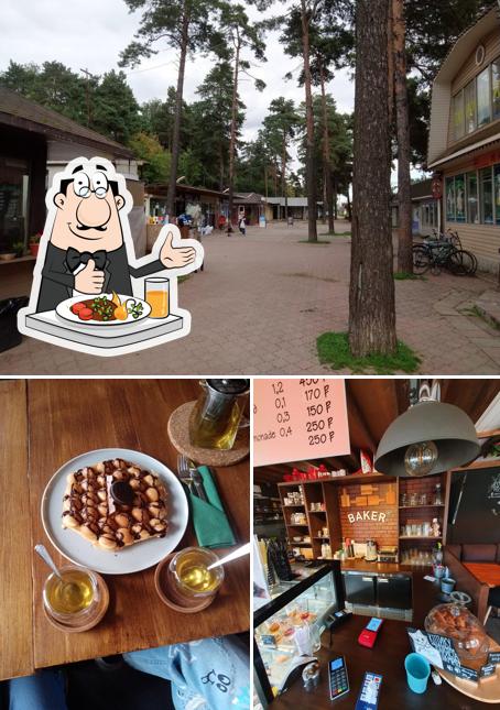 Это фото, где изображены еда и внешнее оформление в Baker St