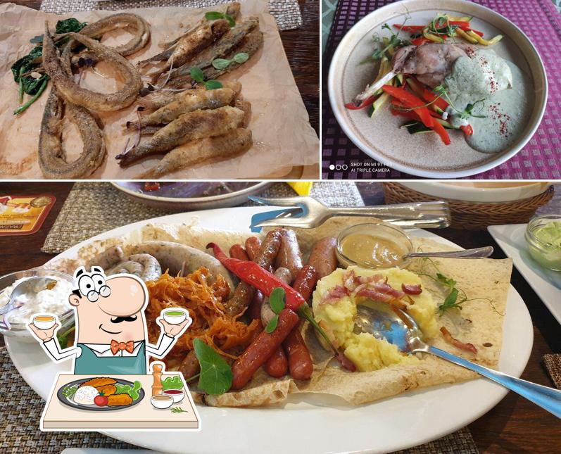 Еда в "Пивной № 1"