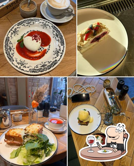 Еда в "Папарацци"