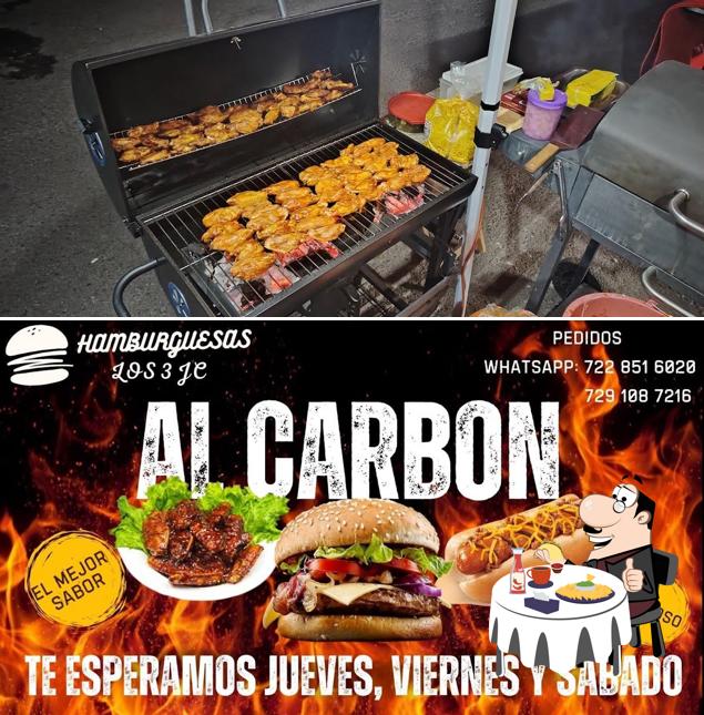 HAMBURGUESAS LOS 3 JC
