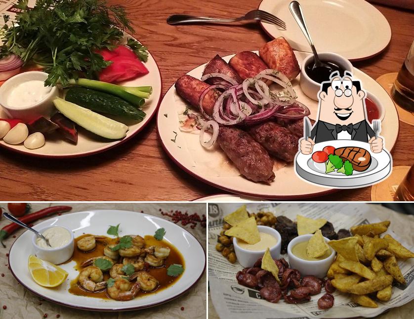 Стейк в "Чемпионе"