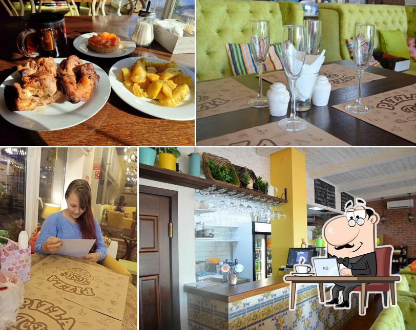 Посмотрите на внутренний интерьер "Теста на дровах"