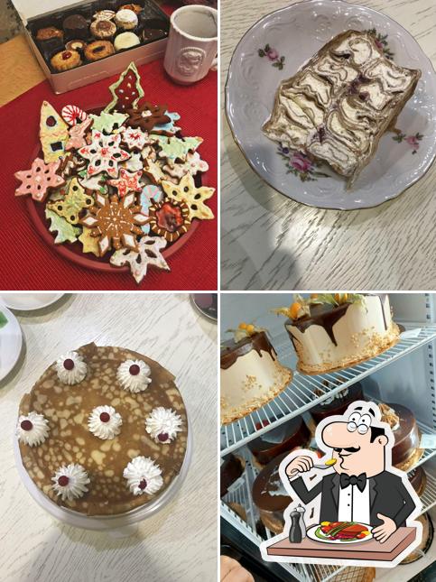 Еда в "Выпечке Тулуза"