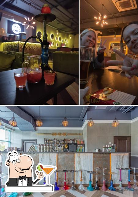 Напитки и барная стойка в МСК Lounge