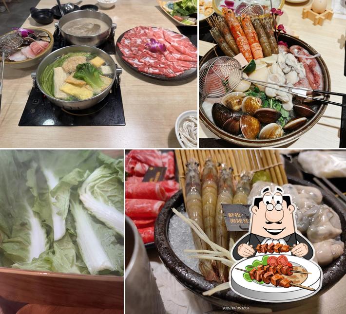 鮮牧火鍋 基隆店 I 單人海陸 I 野菜吃到飽