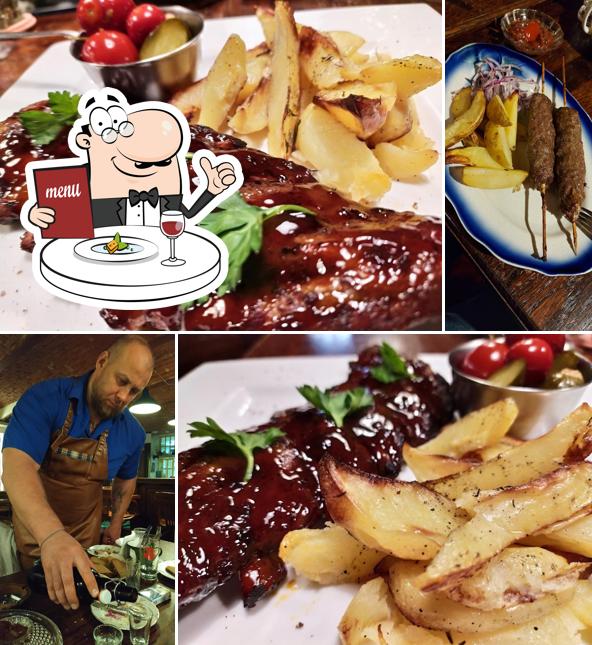 Блюда в "Баре Карабас"