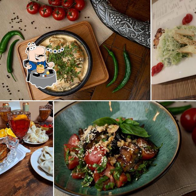 Еда в "Мелуна"