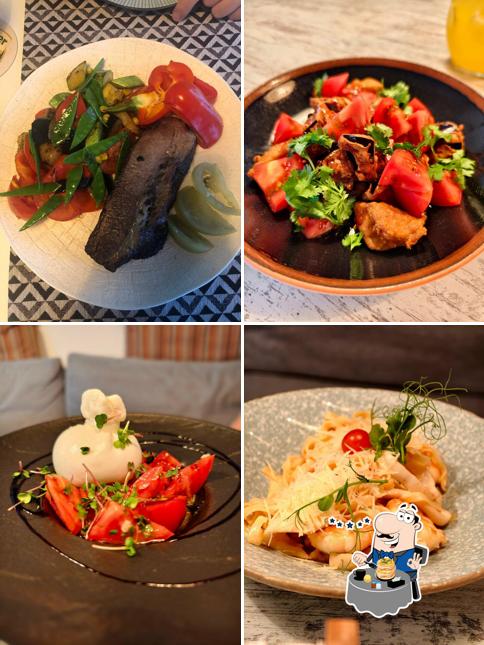 Еда в "Брюггер"