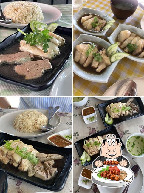 ชื่นชมข้าวมันไก่ไทย-สิงคโปร์