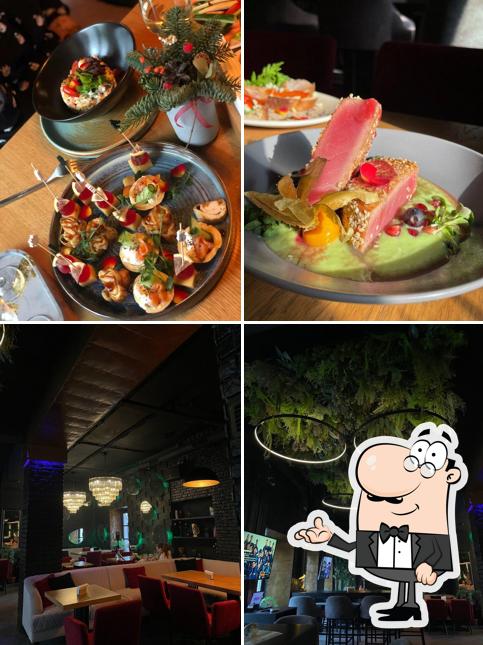 Посмотрите на внутренний интерьер "Smokkin"