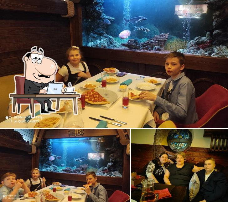 Интерьер "Адмирала Джона Бенбоу"