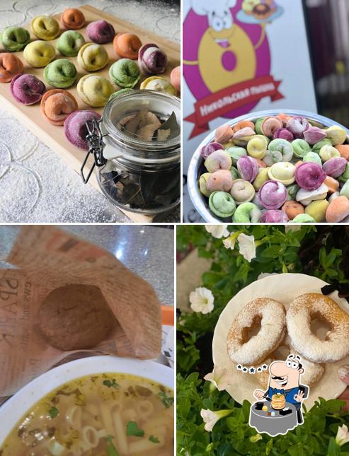 Блюда в "Пышечной"