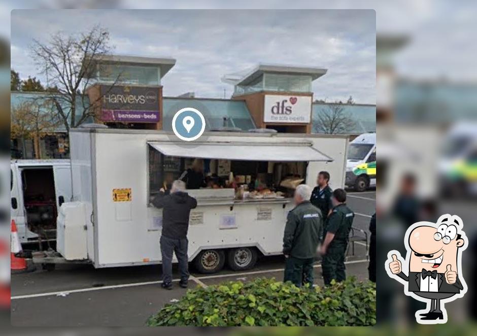 Fish and chips stand