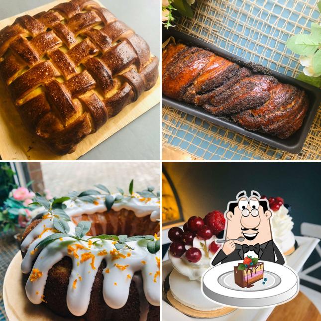 Шоколадный торт в "Аве Миа кофе"